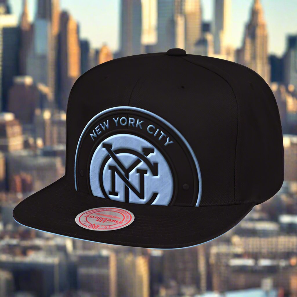 New York City FC Cropped XL Snapback Cap - ITA Sports Shop