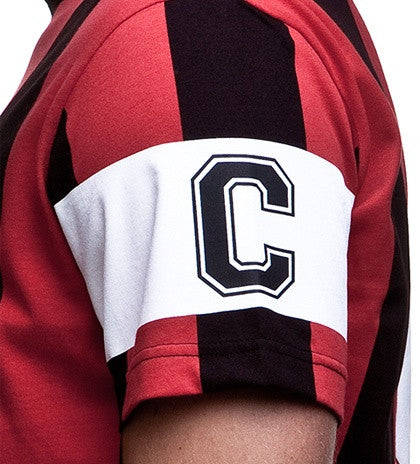 AC Milan Capitano T-Shirt | Black - Red - ITA Sports Shop