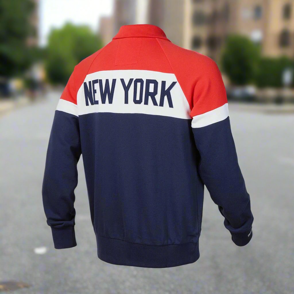 New York Red Bulls Color Blocked French Terry Jacket - ITA Sports Shop