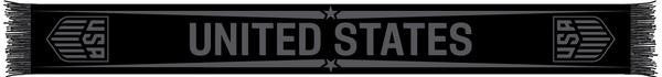 US SOCCER SCARF - BLACKOUT - ITA Sports Shop