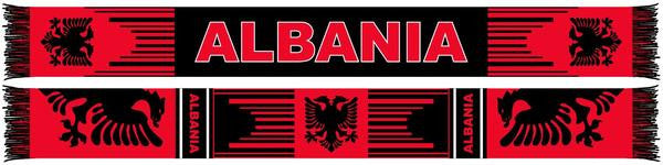 Albania Soccer Scarf - ITA Sports Shop