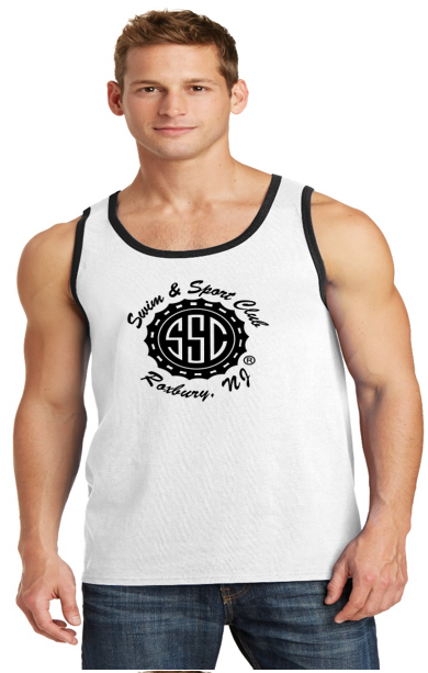 Swim & Sport Club White Tank Top