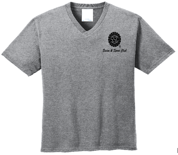 Swim & Sport Club Grey V-Neck Tee