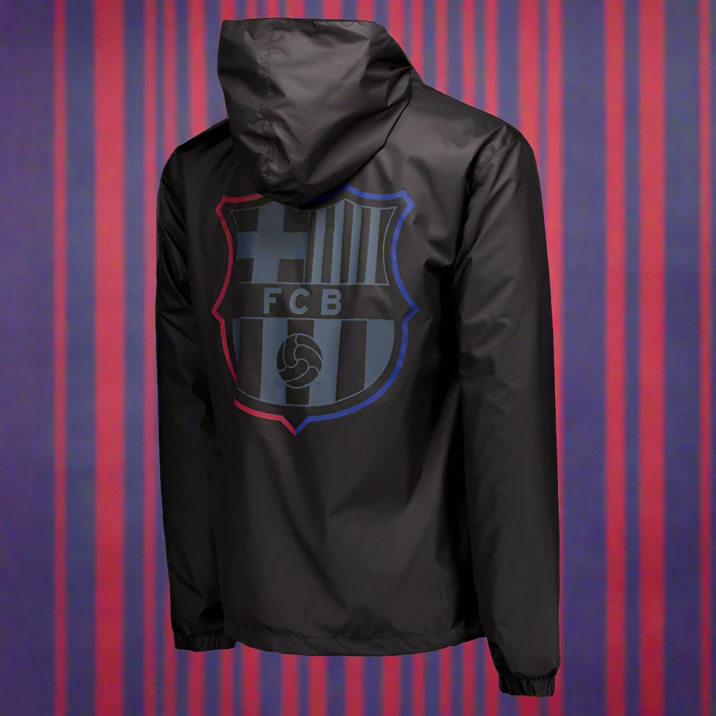 Barcelona Home Match Full-Zip Windbreaker Jacket