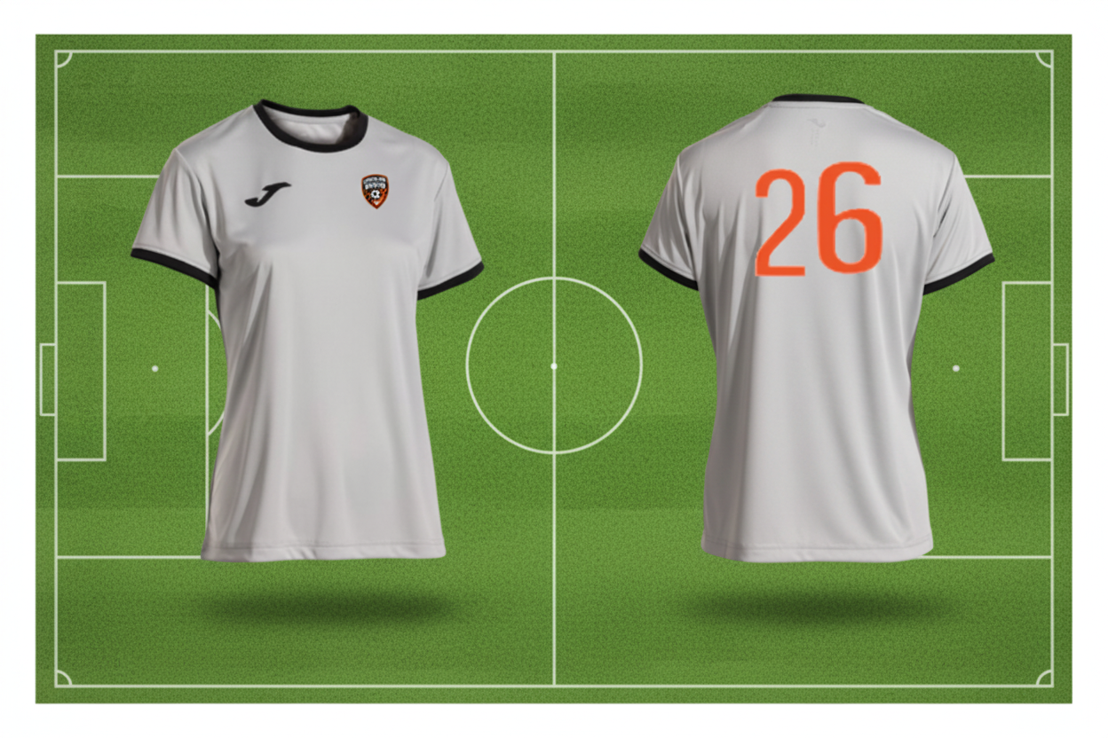 Churchland Soccer Gray Jersey Option
