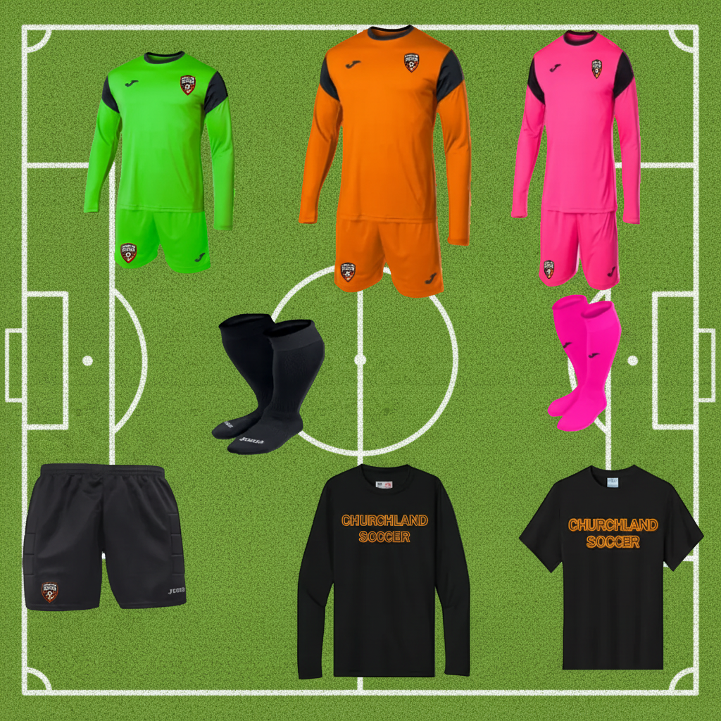 Churchland Soccer Goalkeeper Kit 2026