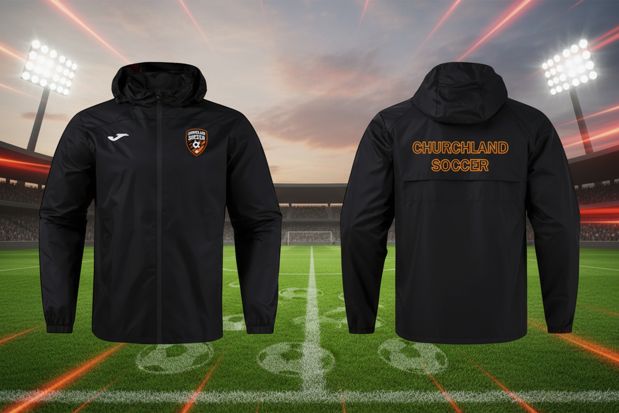Churchland Soccer Rain Jacket (Pre-Order)