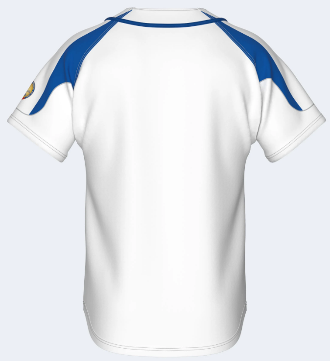 Errea Italia Federation Men's Baseball Jersey (White)