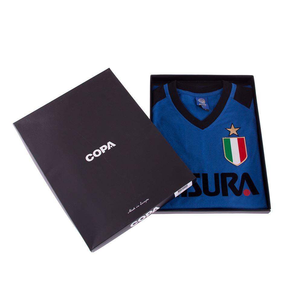 FC Internazionale 1989 - 90 Short Sleeve Retro Shirt - ITA Sports Shop