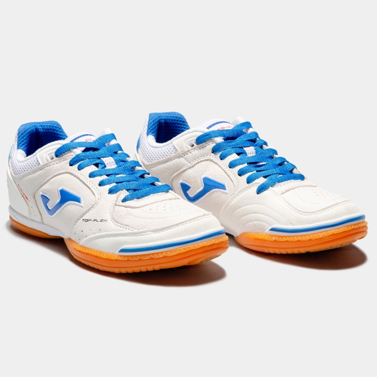 Joma Top Flex 602 White - Royal Indoor