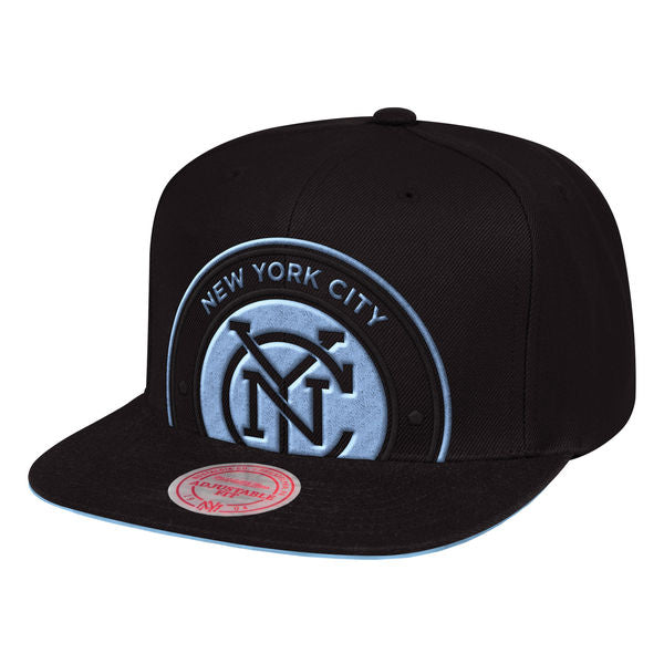 New York City FC Cropped XL Snapback Cap - ITA Sports Shop