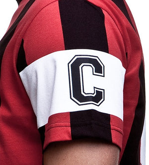 AC Milan Capitano T-Shirt | Black - Red - ITA Sports Shop