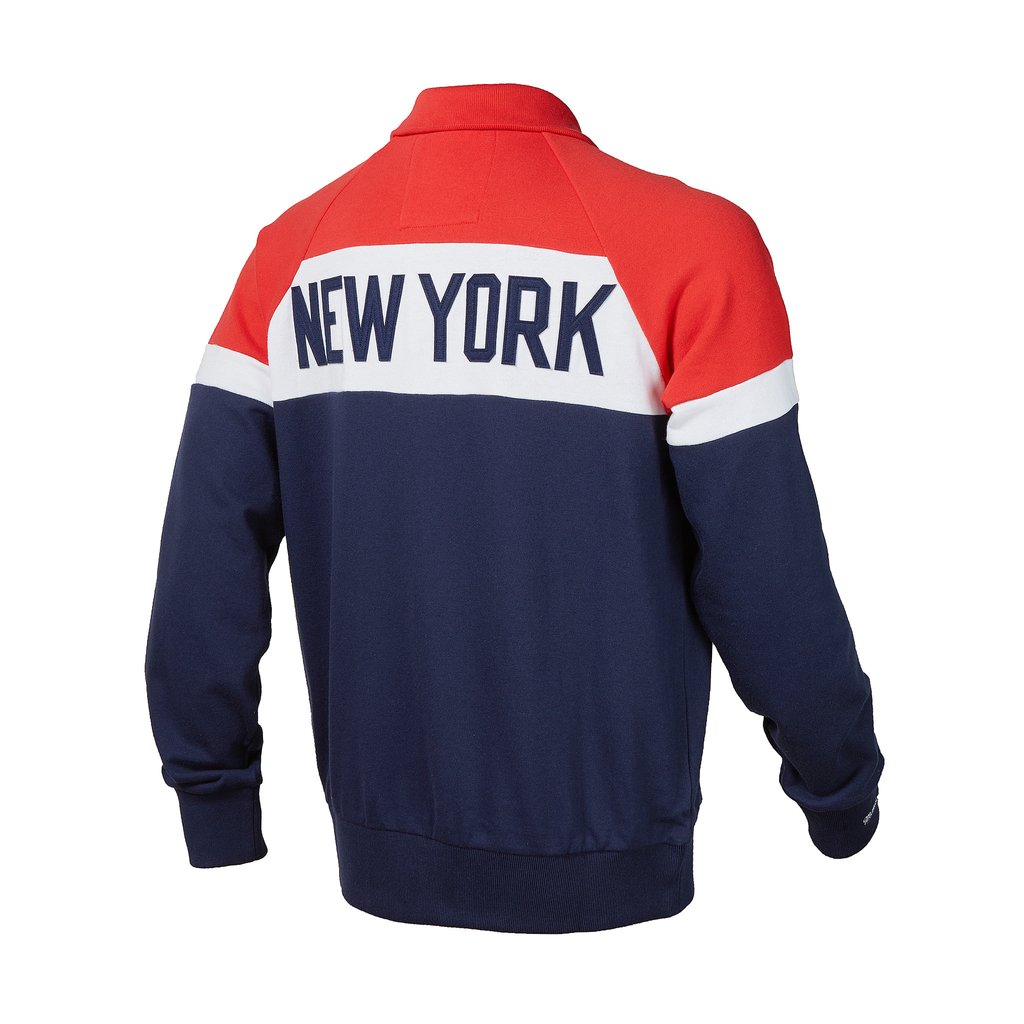 New York Red Bulls Color Blocked French Terry Jacket - ITA Sports Shop