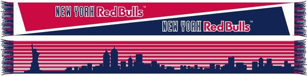 New York Red Bulls Skyline Scarf - ITA Sports Shop