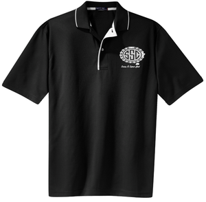 Swim & Sport Club Men's Black Polo Shirt