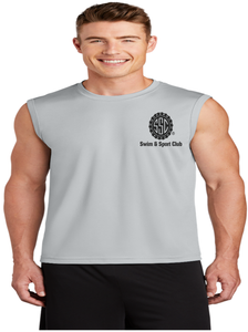Swim & Sport Club Grey Sleeveless T-Shirt